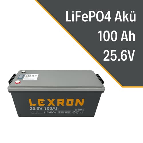 LEXRON 12.8V 200AH LİTYUM AKÜ